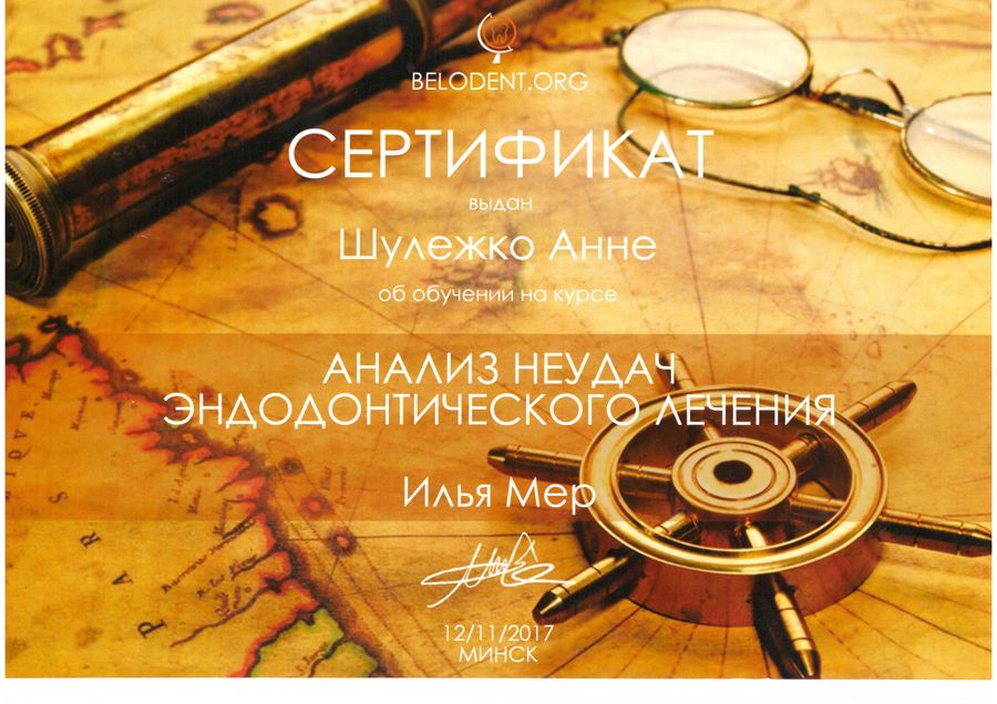Сертификат 12